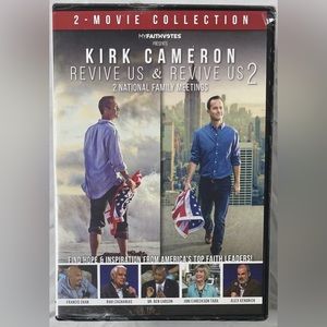 Kirk Cameron, Revive Us & Revive Us 2 (DVD, 2017) Nation Under God Faith Belief